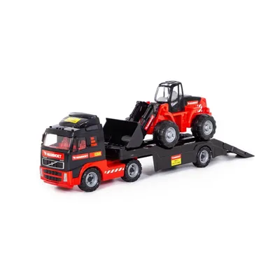 Image de Polesie Mammoet Volvo Camion avec chargeur 80x20x35 cm 1450637