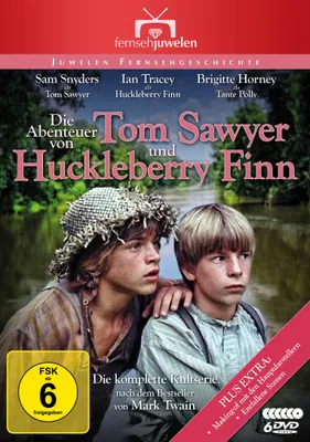 Produktbild von Die Abenteuer von Tom Sawyer und Huckleberry Finn - Die komplette Serie. 4 DVDs