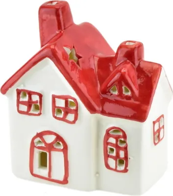 Image de Maison avec éclairage LED 10 cm