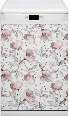 Produktbild von Küche Dekorative Magnete  Magnet Folie für Geschirrspüler 45x80 cm   - Pastellmohn