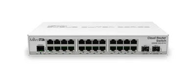 Produktbild von MikroTik CRS326-24G-2S+IN, Switch, 24x RJ45 1000Mb/s, 2x SFP+