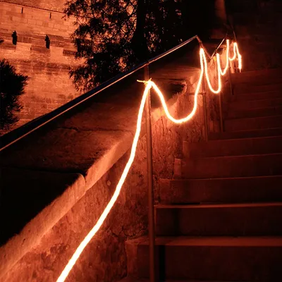 Produktbild von LED Lichtschlauch Neon Deko 10 m warmweiß Outdoor Party Garten Beleuchtung Licht