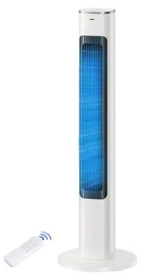 Immagine prodotto di Ventilatore a torre, 4 livelli di velocità, telecomando e comandi touch, UE