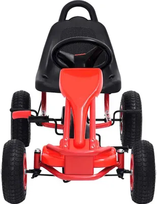 Produktbild von vidaXL Pedal Go-Kart mit Luftreifen Rot