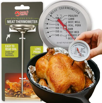 Produktbild von Küchenthermometer für Fleisch Räuchern Geräuchertes Huhn Kochen Braten