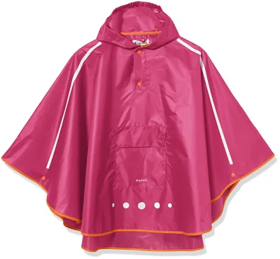 Produktbild von PLAYSHOES 408750, Regenmantel, Uni, Kind, 1 Taschen, Polyester, Pink