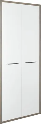 Produktbild von Türenset - Weiß Hochglanz - 75 x 210 cm - 2er Set