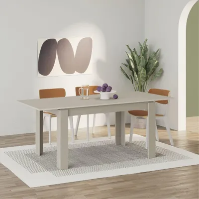 Immagine prodotto di Tavolo allungabile Tolmen 140x80 cm colore cashmere