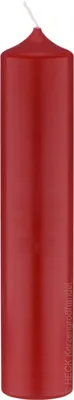 Produktbild von Altarkerze Rot 250 x Ø 50 mm, 1 Stück