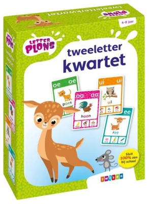 Immagine prodotto di Zwijsen-Letterplon quartetto con due lettere