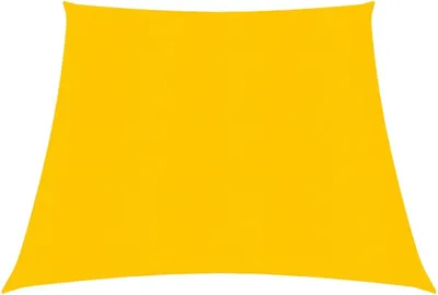 Produktbild von The Living Store Sonnensegel 160 g/m² Gelb 3/4x2 m HDPE