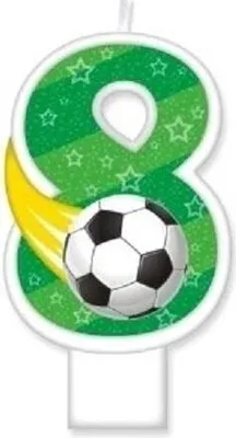 Produktbild von Geburtstagskerze „Ball“ 8 cm – GoParty