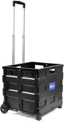 Obrázek produktu pro GEKO Přepravní skládací box, nákupní vozík na kolečkách 35 kg G71130