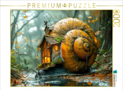 Produktbild von CALVENDO Puzzle Novemberregen | 2000 Teile Lege-Größe 90x67cm Foto-Puzzle für glückliche Stunden