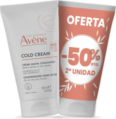 Immagine prodotto di Avene Cold Cream Rot 2 x 50 ml