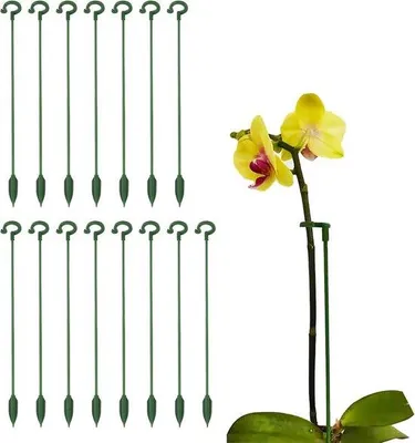 Obrázok produktu pre Sada záhradných tyčiek – pevné opory pre rastliny – 15 ks – 27 cm