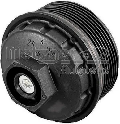 Immagine prodotto di Coperchio alloggiamento filtro olio METZGER per VW GOLF IV
