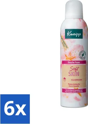 Immagine prodotto di Kneipp - Doccia schiuma - Pelle morbida - Per pelli secche e sensibili - 200 ml - Confezione risparmio - 6 pezzi
