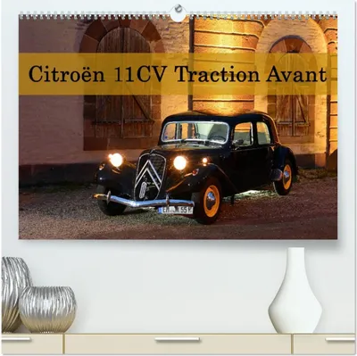 Produktbild von Citroën 11CV Traction Avant (hochwertiger Premium Wandkalender 2026 DIN A2 quer), Kunstdruck in Hochglanz