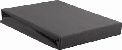 Produktbild von Beddinghouse Jersey Spannbettlaken bis 26cm Höhe Farbe Anthrazit Größe 180x200/220x26cm