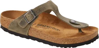 Produktbild von Birkenstock Gizeh BS 1019327 Faded Khaki Leder,normale Weite Gr.
