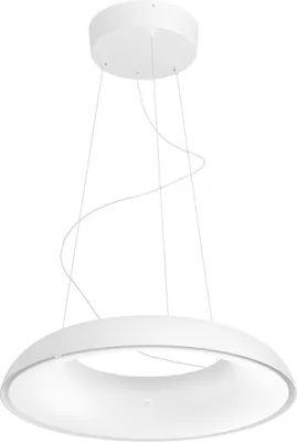 Produktbild von Philips Hue White ambience Amaze Pendelleuchte weiß + Dimmschalter, Intelligente Hängeleuchte, Bluetooth/Zigbee, Weiß, LED, Metall, Kunststoff, Nicht austauschbare(s) Leuchtmittel