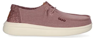 Obrázek produktu pro Hey Dude Wendy Rise Chambray Grid, růžová