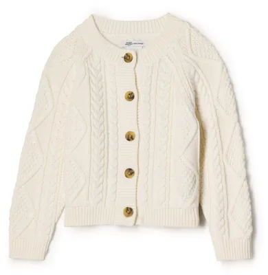 Produktbild von A. Essentials x Sofia Grainge Unisex Baby Fischer-Strickjacke Pullover, Elfe