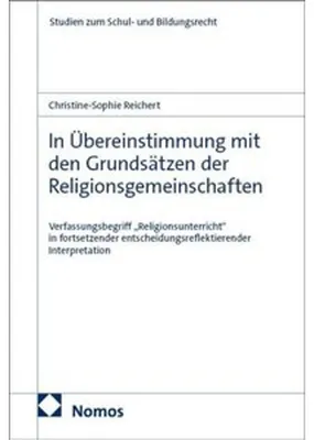 Produktbild von In Übereinstimmung mit den Grundsätzen der Religionsgemeinschaften