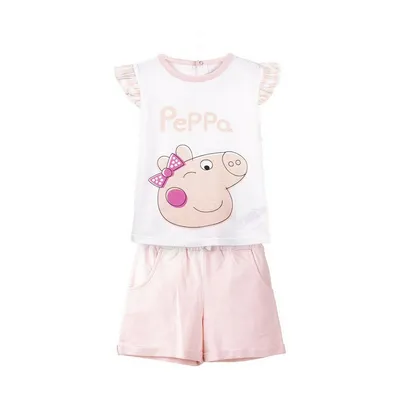 Obrázok produktu pre Súprava oblečenia Peppa Pig pre deti Biela - 24 mesiacov