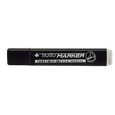 Zdjęcie produktu dla Marker permanentny Tratto Tępa końcówka Czarny 12 szt
