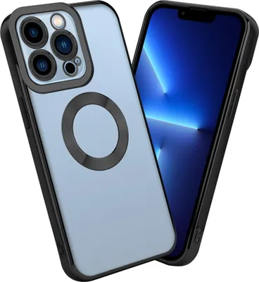 Produktbild von Cadorabo Schutzhülle für Apple iPhone 13 PRO MAX Hülle in Transparent Handy Case Cover TPU Etui Chrome