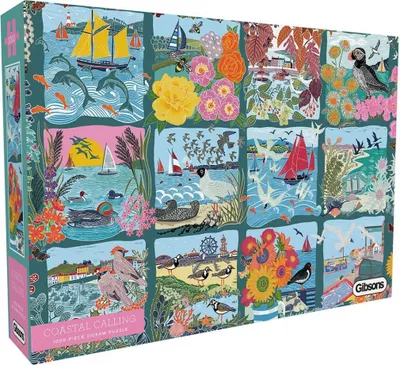 Image de Gibsons Puzzle Coastal Calling - 1000 pièces - Jouets éducatifs