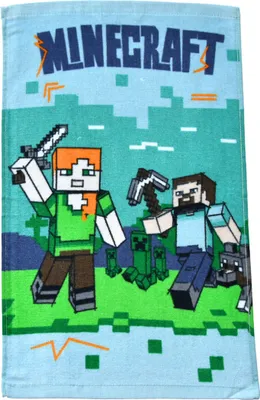 Obrázok produktu pre Detská osuška Minecraft Let's Go to Battle 30x50 cm