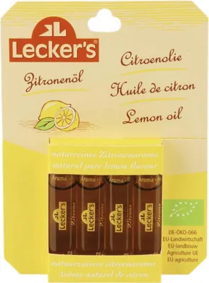 Image de Huile essentielle de citron 4x2ml
