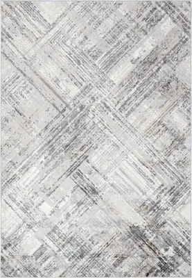 Image de Mazovia Tapis Beige Moderne Abstrait, Géométrique - Salon, Chambre à coucher, Salle à manger, Bureau - Non tissé - Rectangle - Élégant - 200x300 cm