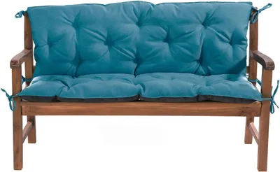 Produktbild von Gartenbankauflage Türkis 180x60x50 Bankauflage Bankkissen Sitzkissen Sitzpolster Auflage Sitzbank Sitzkissen Mayaadi Home