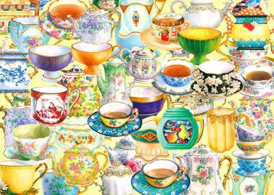 Produktbild von ENJOY Puzzle Tea Time 1000 Teile