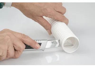 Obrázok produktu pre Flexibilná spojovacia rúrka FLEXY, L-80 cm, rovná 40/40 mm