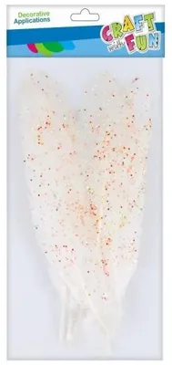 Produktbild von Piórka brokatowe tęcza 17-22cm