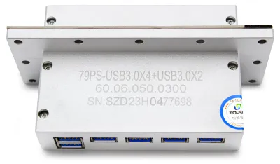 EMI-Filter, USB 3.0 x 4 + USB 2.0 x 2, DC-480 MHz, 144x103x57 mm
