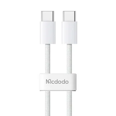Produktbild von Mcdodo CA-5690 USB-C auf USB-C Kabel, 60W, 1m (weiß)
