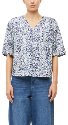 Produktbild von s.Oliver Damen Bluse mit V-Ausschnitt