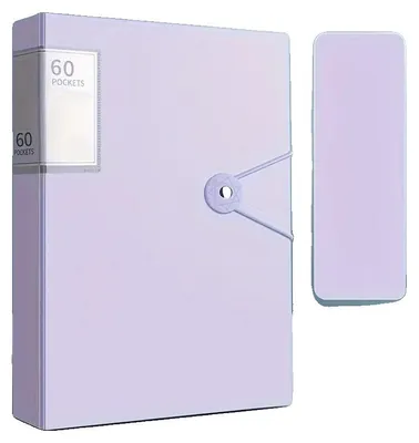 Image de Classeur imperméable, en plastique résistant, violet Athenian