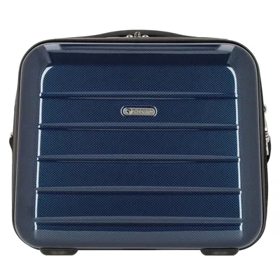Produktbild von Check.In London 2.0 Hartschalen Beautycase Kosmetikkoffer , Farbe:Carbon Blau