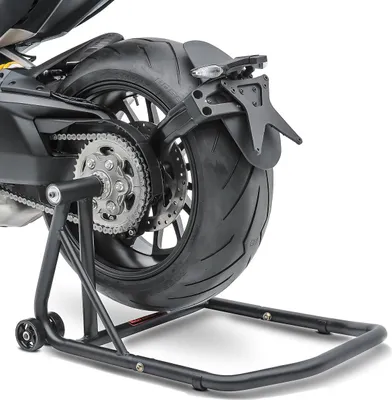 Zdjęcie produktu dla Stojak montażowy jednoramienny do Ducati 1098 07-08, czarny matowy, tylne koło