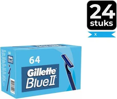 Image de Lames de rasoir jetables Gillette, 64 pièces, lot multiple