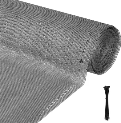 Produktbild von Zaunblende Tennisblende aus HDPE 150 g/m² Sichtschutz Zaunblend 1.8*20m grau