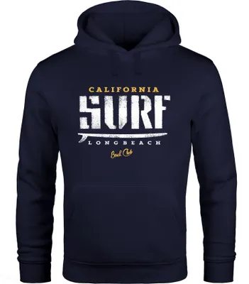 Produktbild von Hoodie Herren Surf Kapuzen-Pullover Männer Neverless® navy M