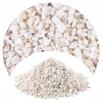 Produktbild von Aquarium Kies, Dolomit 1-4 mm Weiss 24 kg